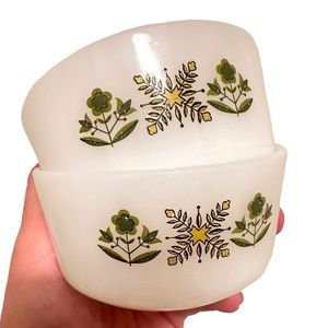 VTG Fire King Custard Cups (2)